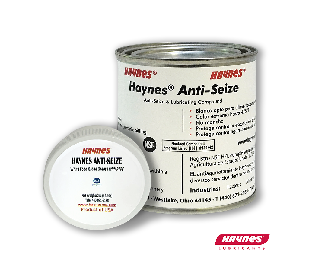 Haynes Anti-Seize compound can on a white background with a Haynes logo