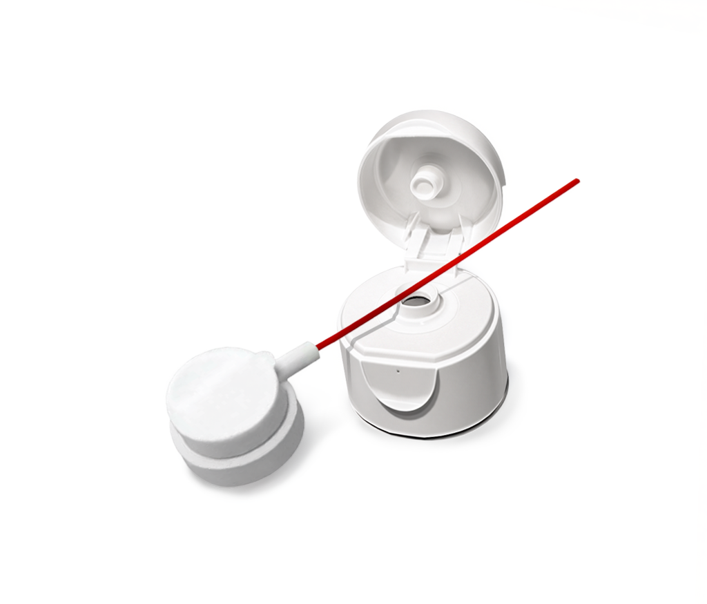 Haynes replacement cap and spray nozzle on a white background