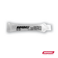 Haynes lubricant tube on a white background