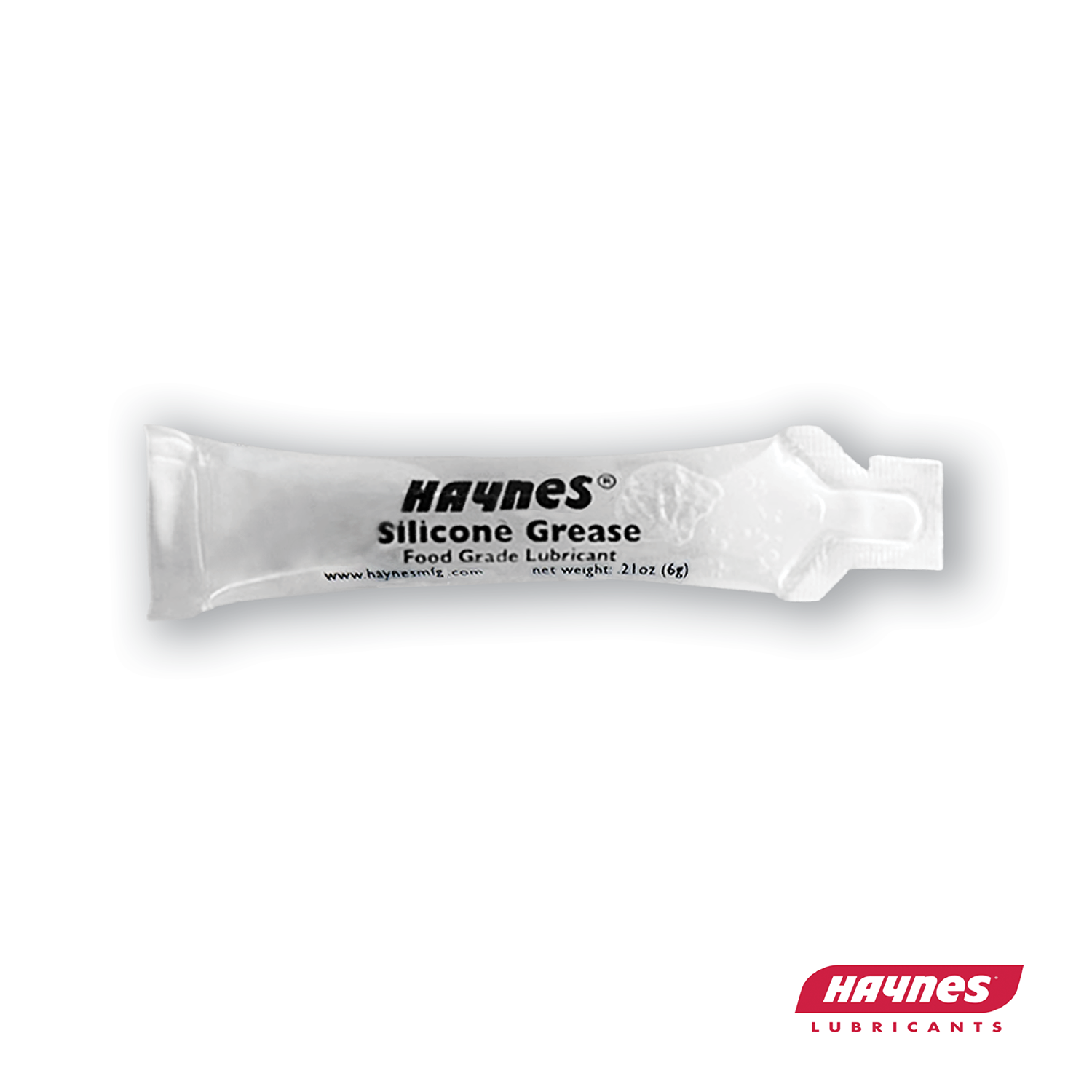 Haynes silicone grease tube on a white background with Haynes logo