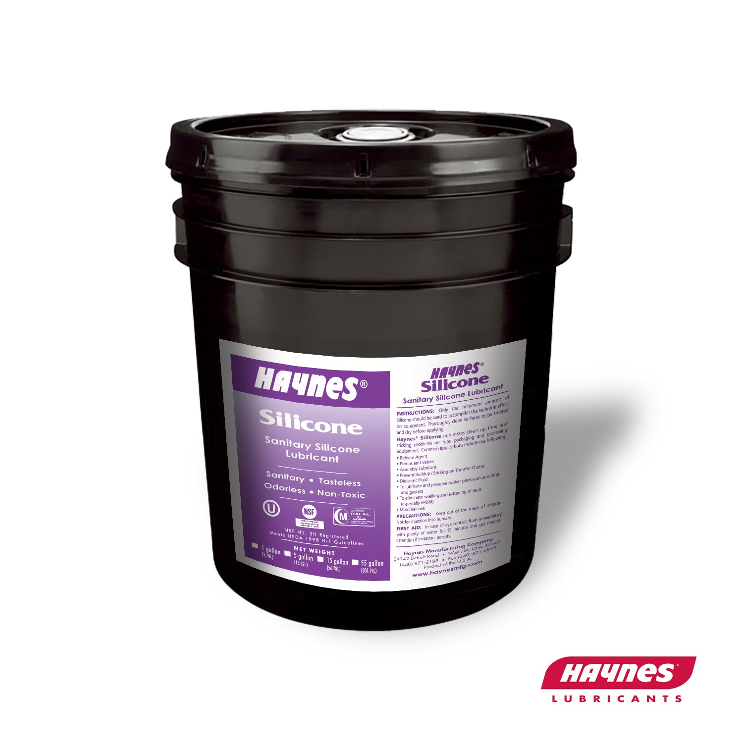Haynes Silicone Oil - 5 Gallon Pail